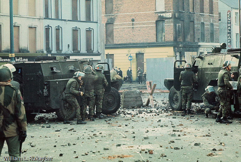 Photograph from Bloody Sunday in Derry